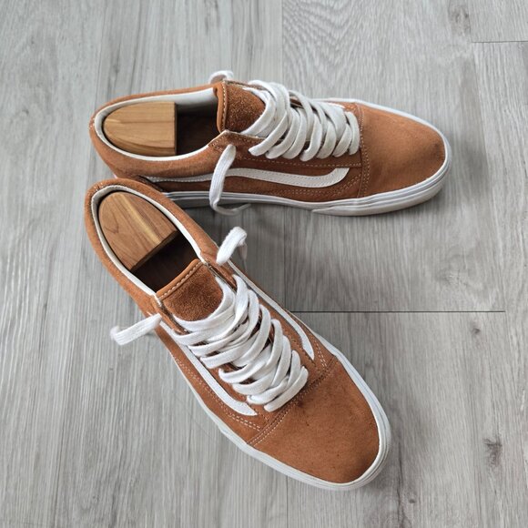 Vans | Old Skool tan brown suede granola low-top sneakers | WMS 10 - Picture 3 of 12